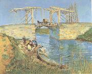Vincent Van Gogh The Langlois Bridge at Arles (mk09) oil painting picture wholesale